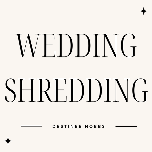 WEDDING SHRED GUIDE